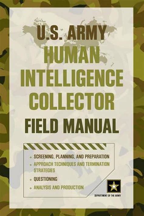 U s army human intelligence collector field manual by department of the army. - Electric craftsman 18 inch bushwacker trimmer manual.